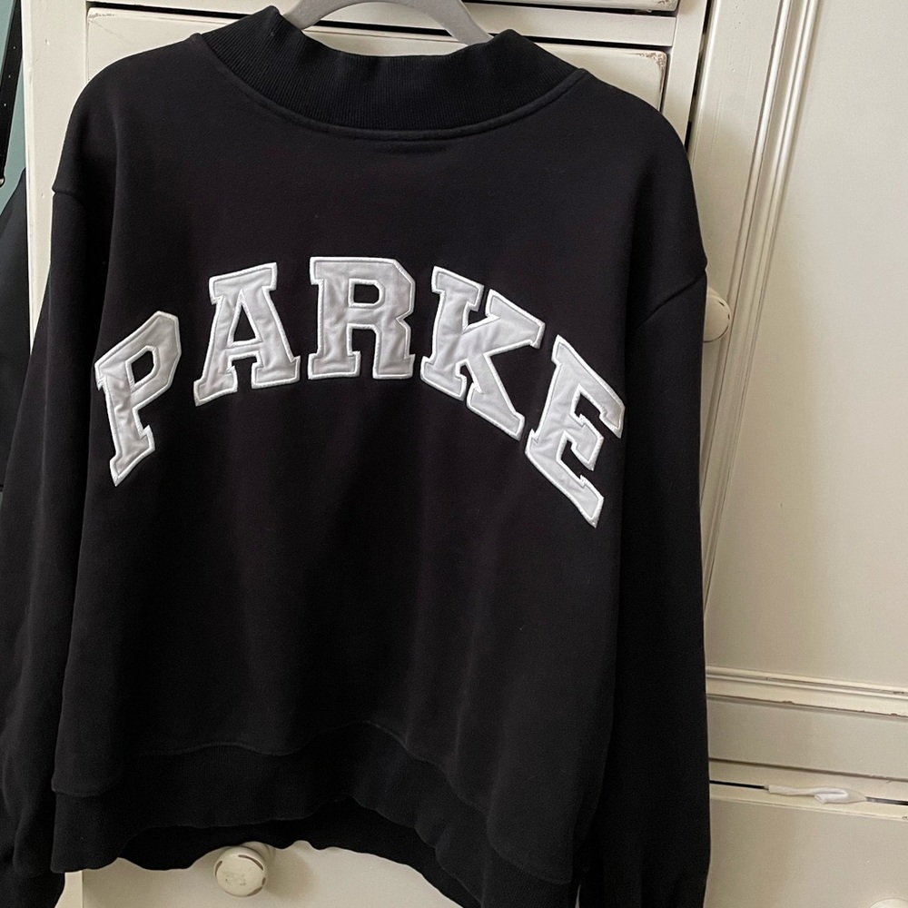 Parke Varsity Mock Neck Sweatshirt